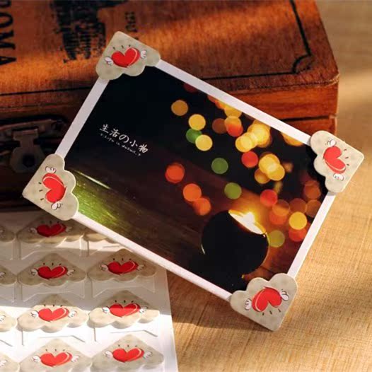 手工diy相册配件工具粘贴式相册固定照片创意墙面相片角贴24枚|ruв категории фестиваль товаров/подарок, творческие подарки, альбом/фотоальбом - от Buy2taobao.com для оказания профессиональной услуги покупки агента Taobao