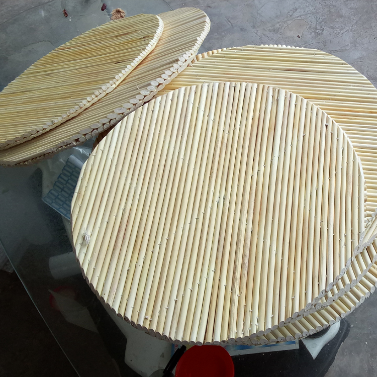 农家手工纯天然高梁杆盖帘饺子托盘圆形馒头水饺面条盖垫餐垫|msdalam kategori pinggan mangkuk, pinggan mangkuk, placemats - dari Buy2taobao.com untuk memberikan perkhidmatan ejen Taobao profesional membeli