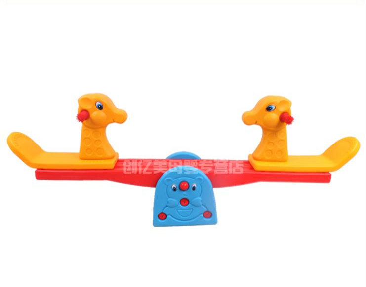 Toy Department children Plastic Seesaw Double animal Rocking Horse kindergarten children outdoors Recreationin the Toy/Childs/Puzzle/Building block/Model , Pleasure/Teaching Equipment/Large facilities , Seesaw category - from Buy2taobao.com to provide professional Taobao agent buy service