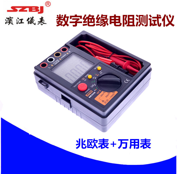 滨江BM3548 数字绝缘电阻测试仪+数字万用表 1000V兆欧表在类目 五金/工具, 仪器仪表, 兆欧表中 - 来自Buy2taobao.com提供专业的淘宝代购服务