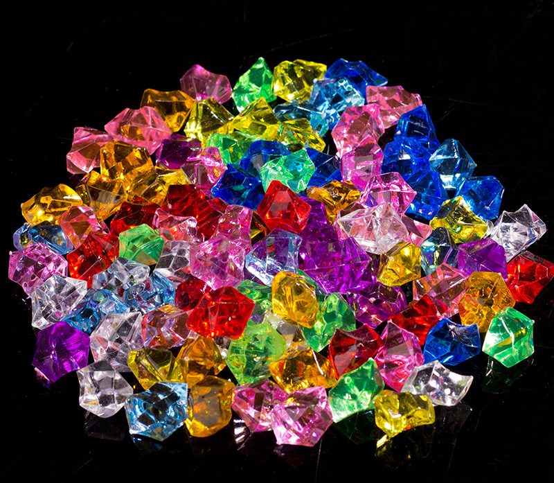 Acrylic Diamonds Luminous character grain Acrylic crystal grain Caizhu Colorful Diamonds Luminous character grainin the Flower delivery/Flowers simulation/Plants gardening , Gardening supplies , Crystal beads/Glass Beads category - from Buy2taobao.com to provide professional Taobao agent buy service