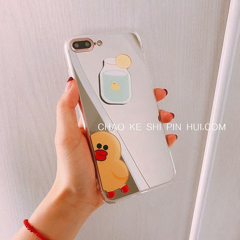 Mirror cartoon yellow duck millet 8se/6x/note3 phone case 5x|ruв категории Цифровые аксессуары, аксессуары для мобильных телефонов, телефон защитный кожух/оболочка - от Buy2taobao.com для оказания профессиональной услуги покупки агента Taobao