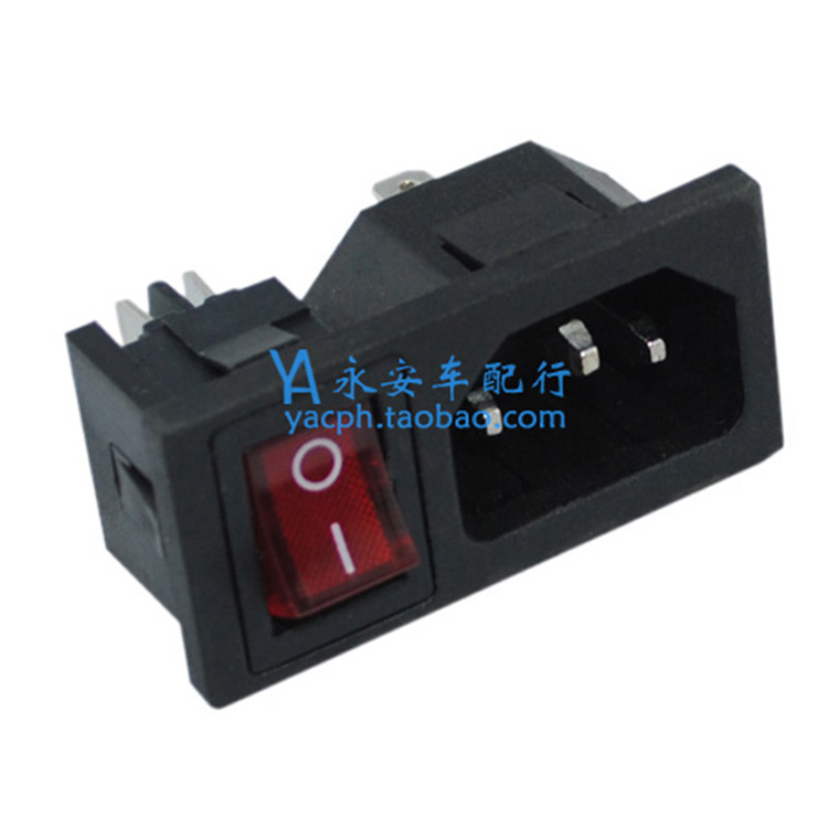 ac220v电脑机箱机械仪器设备电源插座带开关转换永安新品掌柜推荐在类目 电子/电工, 接线板/插头, 转换插头中 - 来自Buy2taobao.com提供专业的淘宝代购服务