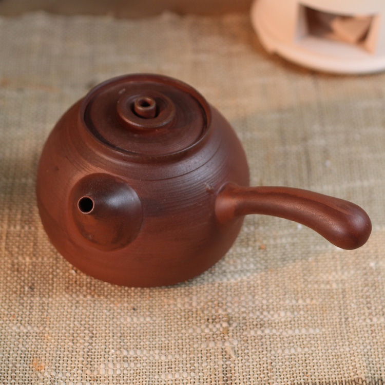 手拉壺側把煙囪通心砂铫急須朱泥壺工夫茶炭爐紅泥壺章嶽勇玉書煨在類目 餐飲具, 茶具, 茶壺中 - 來自Buy2taobao.com提供專業的淘寶代購服務