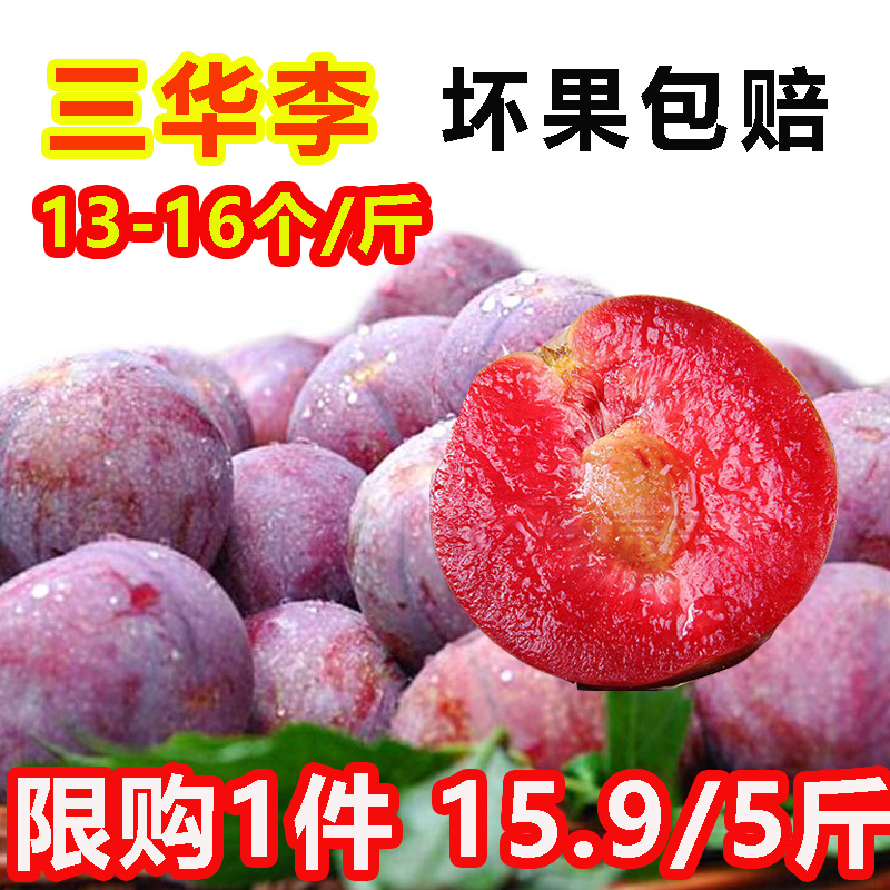 Large fruit 5 pounds Red San Hua Li San Hua Li Sweet and sour fresh pregnant woman fruit Black Breenin the Aquatic meat/Fresh fruits and vegetables/Cooked , Fresh fruit , Plums category - from Buy2taobao.com to provide professional Taobao agent buy service