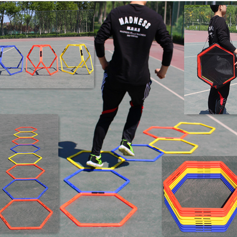 Basketball train Speed Agility Basketball Hexagon train Physical fitness Obstacle circle Basketball Six cornersin the Sports/Yoga/Fitness/Fans supplies , Basketball , More Basketball category - from Buy2taobao.com to provide professional Taobao agent buy service