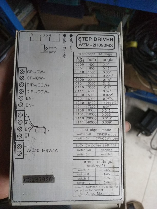 Used SJ-2H090MS WZH-2H090MS two-phase Stepper motor driver AC40V-60V ( MS5 )in the 3C Digital Accessories, Electronic components market , Electronic component , Other components category - from Buy2taobao.com to provide professional Taobao agent buy service