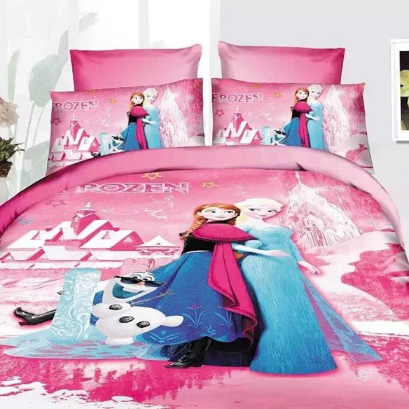 2018 new pattern student dormitory pure cotton Twill Quilt cover Cartoon The bed Supplies Three Snow Romance Promotionin the Bedclothes , Bedding Sets/Family of four/Multiple sets of category - from Buy2taobao.com to provide professional Taobao agent buy service