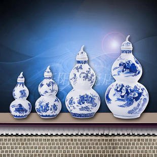 密封酒瓶葫芦酒坛酒罐 span class=h>酒壶 /span>青花瓷酒具促销特价