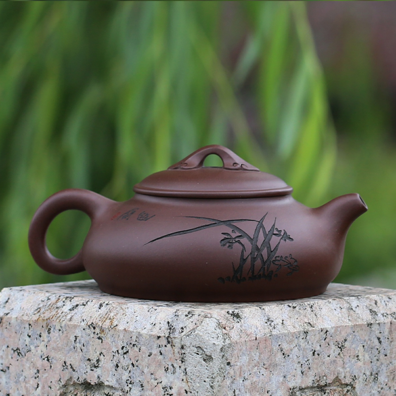 紫砂壶宜兴纯全手工名家功夫泡茶壶家用正宗石瓢壶茶具茶壶套装在类目 餐饮具, 茶具, 茶壶中 - 来自Buy2taobao.com提供专业的淘宝代购服务