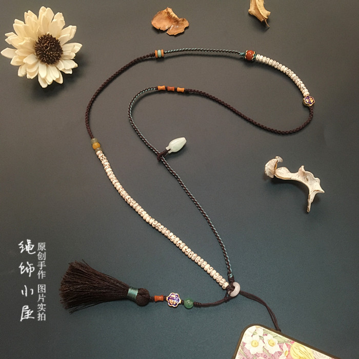 星月菩提手机链挂脖饰可拆卸手工编织挂件diy串珠手机挂绳材料包在类目 3C数码配件, 手机配件, 手机饰品, 手机挂件/手机链中 - 来自Buy2taobao.com提供专业的淘宝代购服务