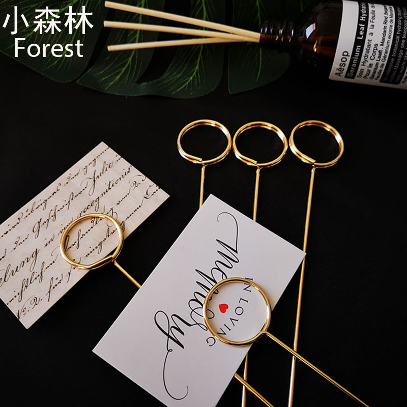 Small forest Card Holder Metal Message folders Card Holders Notes folder Photo Postcard Greeting cards Clamp Greeting cards Bracketin the Flower delivery/Flowers simulation/Plants gardening , DIY Artificial flowers material , Production of materials (New) , Other category - from Buy2taobao.com to provide professional Taobao agent buy service
