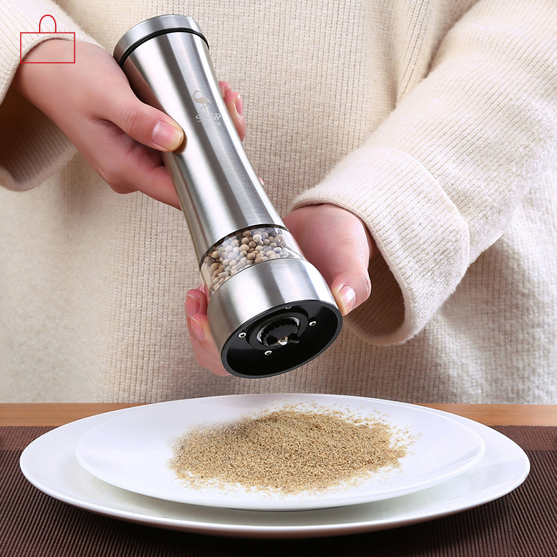 闪闪优品黑胡椒粒研磨器现磨可调粗细粉末家用手动304不锈钢德国在类目 厨房/烹饪用具, 厨用小工具/厨房储物, 储物瓶罐/厨房储物器皿, 调味瓶罐中 - 来自Buy2taobao.com提供专业的淘宝代购服务