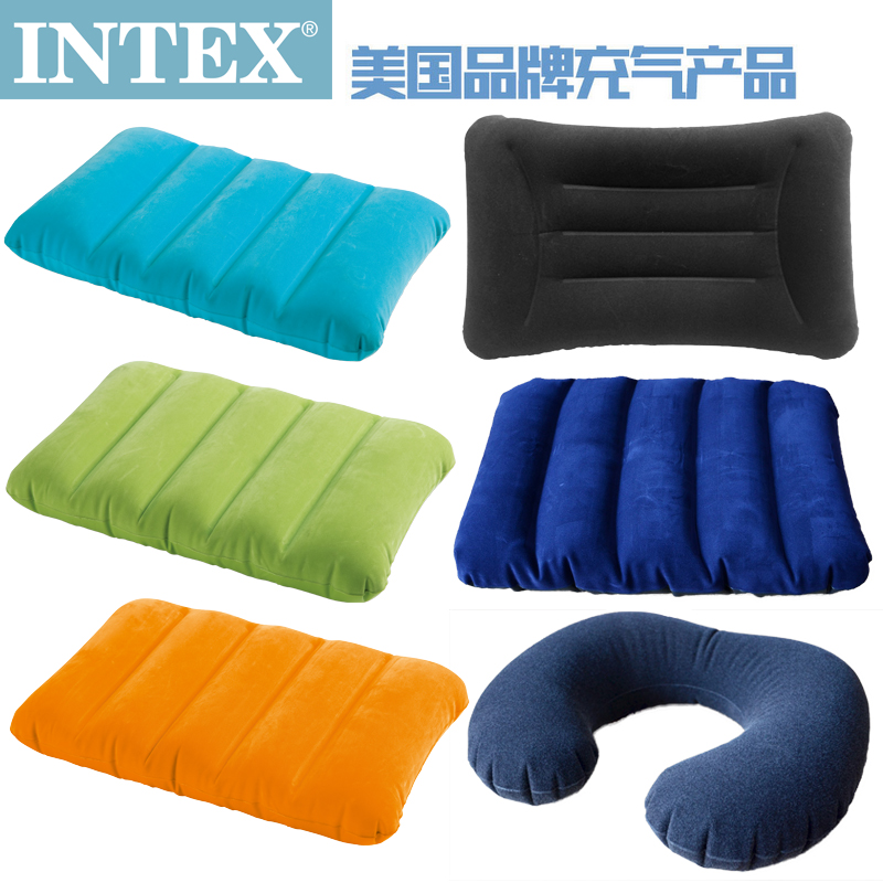 INTEX Inflatable pillow adult Camping waterproof Villus Folding travel pillow Children's Pillow Seat cushion Pillowin the Outdoor/Mountaineer/Camping/Travel Goods , Moisture-proof pad/Mats/Pillow , Pillow category - from Buy2taobao.com to provide professional Taobao agent buy service