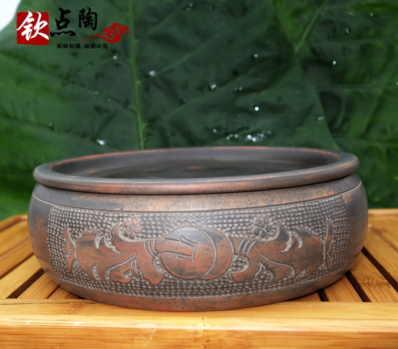 tea tray Strait ceramics Time tea set Qinzhou purple ink for imprinting of seals Nixing pottery handicraft household Simplicity Ruyiin the Tableware , Tea set , Tea tray category - from Buy2taobao.com to provide professional Taobao agent buy service