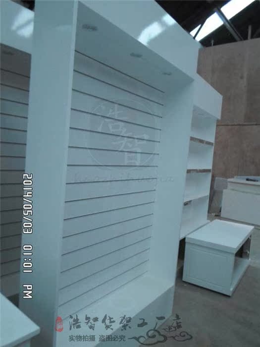 槽板展柜 化妆品柜台 饰品展示柜玉器小饰品摆放台抽拉式柜台浩智在类目 商业/办公家具, 货架/展柜, 精品展柜/陈列柜中 - 来自Buy2taobao.com提供专业的淘宝代购服务