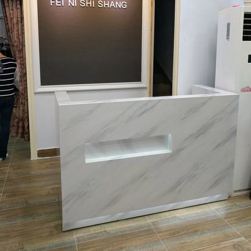 美容院收银台柜台简约现代服装店吧台桌大理石小型店铺前台接待新|ruв категории коммерческий/офисная мебель, супермаркет мебель, касса - от Buy2taobao.com для оказания профессиональной услуги покупки агента Taobao