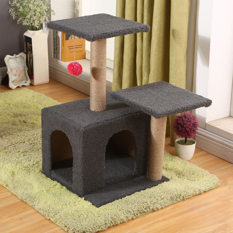 猫爬架中·型剑麻猫架子猫跳台猫抓柱猫咪玩具猫爬架猫窝猫树|msdalam kategori haiwan peliharaan/makanan haiwan dan bekalan, Cat/Mainan anjing, rangka mendaki Cat - dari Buy2taobao.com untuk memberikan perkhidmatan ejen Taobao profesional membeli