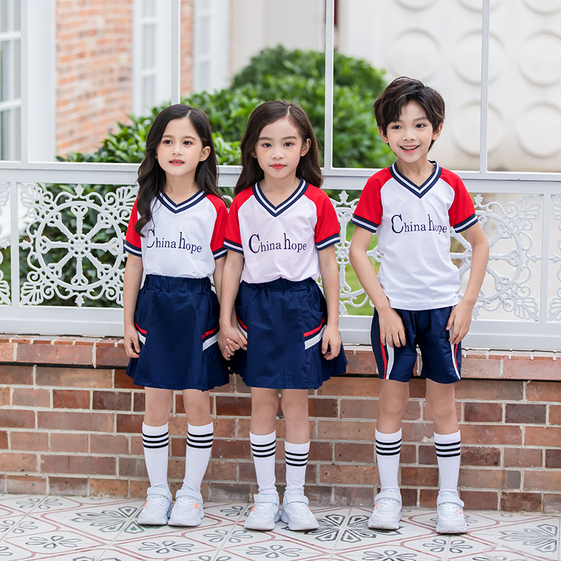 小学生毕业班服夏装套装教师儿童校服短袖纯棉夏季幼儿园园服运动在类目 童装/婴儿装/亲子装, 校服/校服定制中 - 来自Buy2taobao.com提供专业的淘宝代购服务
