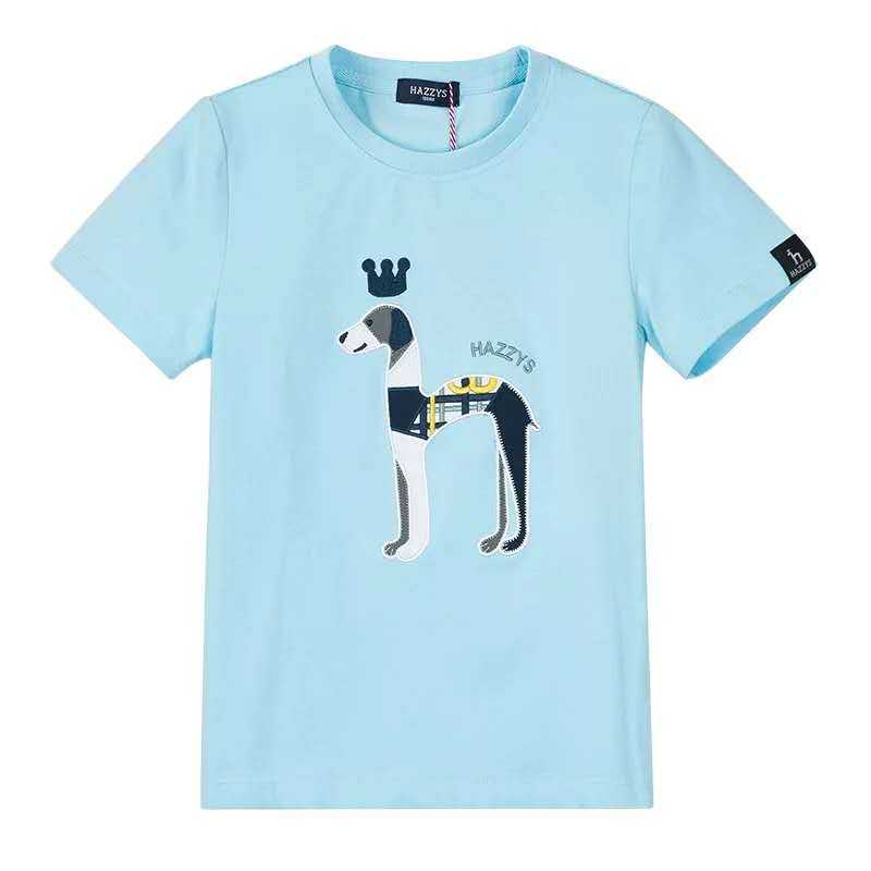 HAZZYS Haggis Special shop Agency purchase Boy Children's clothing ZMX70059 T-shirts Short sleeved Sweatshirtin the Children/Baby/Family fitted , T-shirt category - from Buy2taobao.com to provide professional Taobao agent buy service