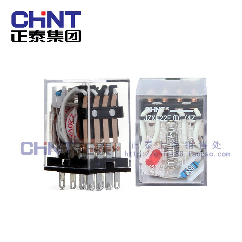 Chint Intermediate relay JZX-22F (D) /4Z AC220V AC24V DC24V ( HH54P )in the 3C Digital Accessories, Electronic components market , Electronic component , Relays category - from Buy2taobao.com to provide professional Taobao agent buy service