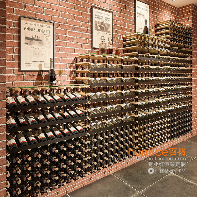大型红酒架落地储存大量红酒展示酒架家用商用葡萄酒柜可定制包邮|msdalam kategori Perniagaan/perabot pejabat, hiburan/bar/KTV Furniture, rak wain/kabinet - dari Buy2taobao.com untuk memberikan perkhidmatan ejen Taobao profesional membeli