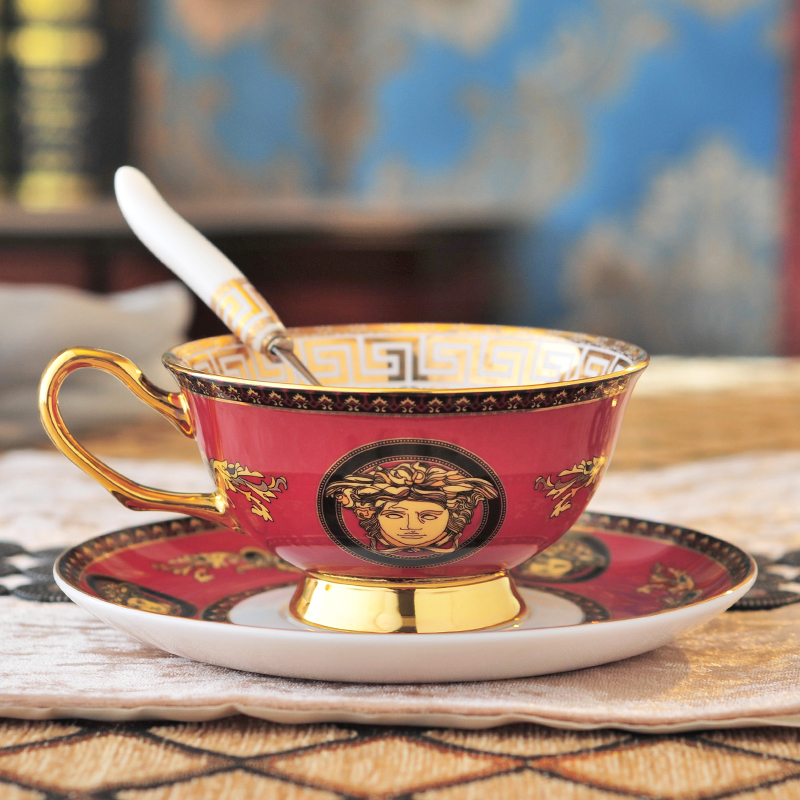 高档骨瓷咖啡杯套装欧式复古陶瓷红茶杯 精美英式咖啡杯碟下午茶在类目 餐饮具, 咖啡器具, 咖啡杯中 - 来自Buy2taobao.com提供专业的淘宝代购服务