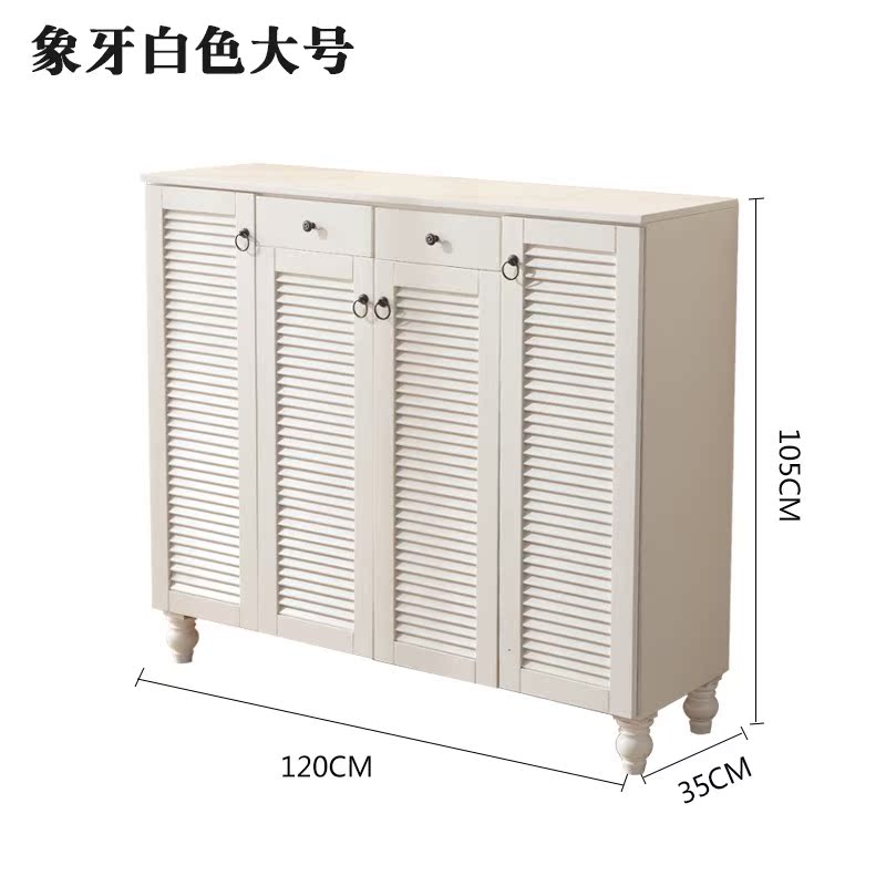 solid wood Ready European style Shoe cabinet Louvered doors cabinet High-capacity Door Simplicity Bucket cabinet Lockers Entrancein the Residential furniture , Cabinet , Shoebox category - from Buy2taobao.com to provide professional Taobao agent buy service