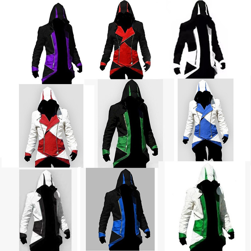 Assassin 3 cos Clothes Halloween Connor coat Jacket clothes Game creed Cosplay clothingin the Women's clothing/Boutique , Costume/National costume/Stage costumes , National costume/Costumes category - from Buy2taobao.com to provide professional Taobao agent buy service