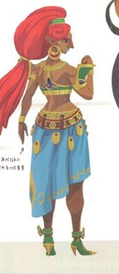 塞尔达传说 荒野之息女装林克cos鞋定制cosplay鞋来图