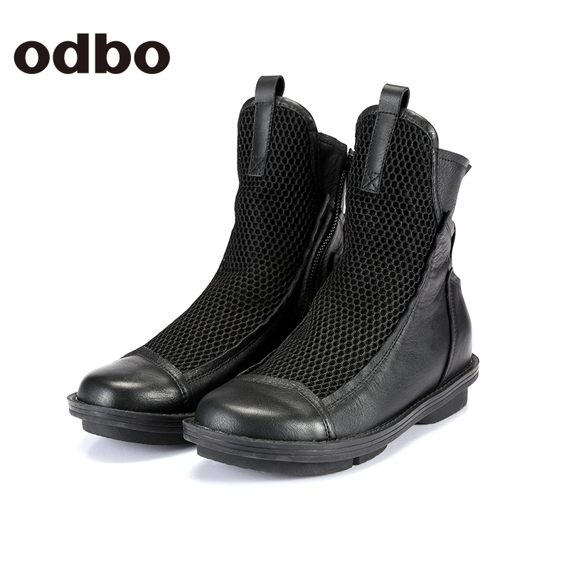 odbo/欧迪比欧2018年春季新款原创设计师品牌牛皮革牛皮女休闲鞋|msdalam kategori Kasut wanita, kasut tinggi - dari Buy2taobao.com untuk memberikan perkhidmatan ejen Taobao profesional membeli