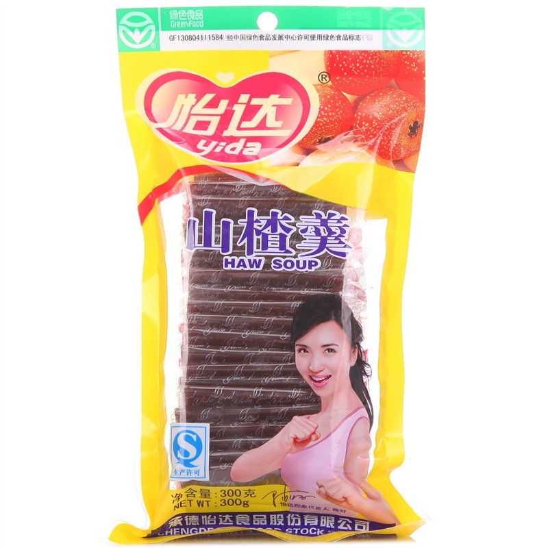 3 bags Yida Hawthorn soup 300g Bagged Fruit leather Hawthorn fruit and red fruit Hawthorn snacks Hawthorn Articlein the Snacks/Nuts/Specialty , Confection/Class dates/Plum/Dried fruit , Hawthorn class products category - from Buy2taobao.com to provide professional Taobao agent buy service