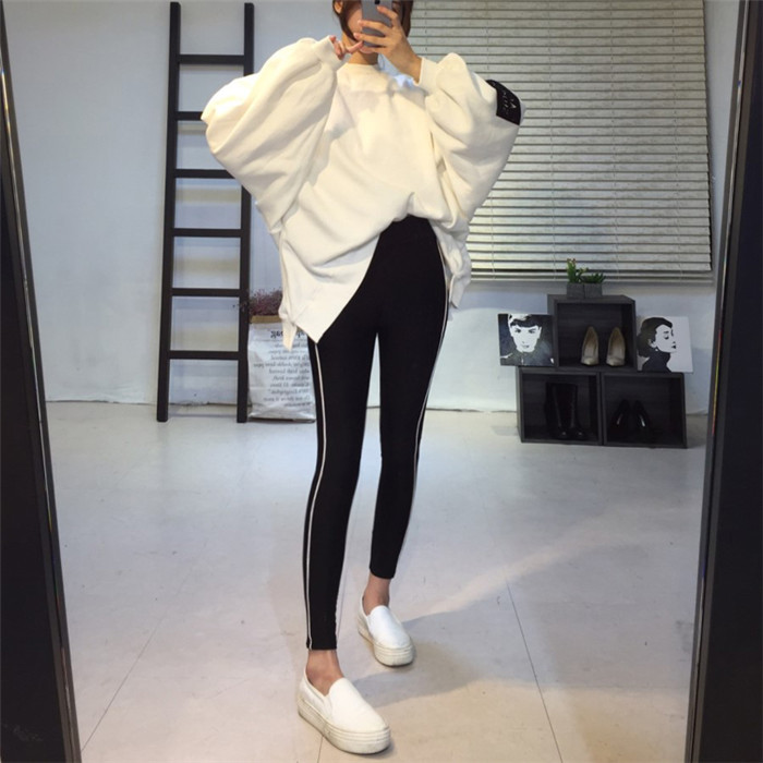 打底裤女外穿长裤紧身修身显瘦百搭秋冬女装休闲裤小脚裤运动裤子