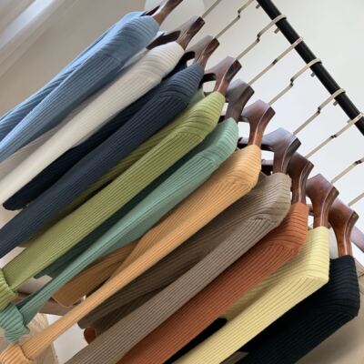 温柔糯软 文艺ins随性外披坑条针织纱开衫外套女春装新款 1032