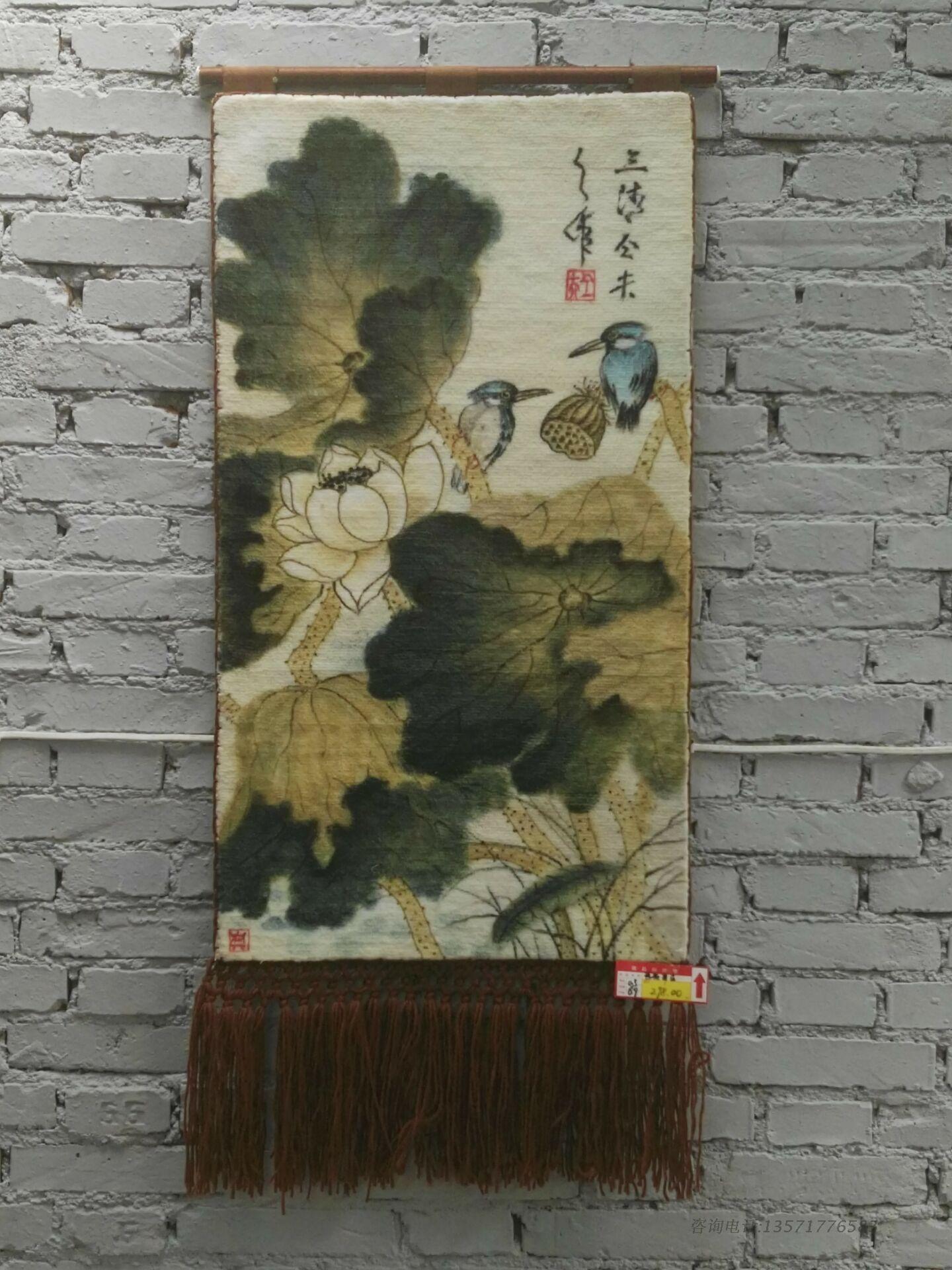 Art Ink Freehand Lotus Hand drawn Decorative painting television Background wall Entrance bedroom Frameless Single width Independentin the Home accessories , Decorative painting , Modern decorative painting category - from Buy2taobao.com to provide professional Taobao agent buy service