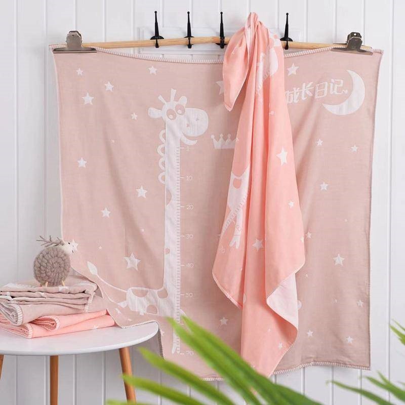 2019 Pleasantly cool Bamboo fiber children Towel summer Cotton blanket pure cotton Blanket baby summer Light and thinin the Bedclothes , Leisure blanket/Woolen blanket/Carpet category - from Buy2taobao.com to provide professional Taobao agent buy service