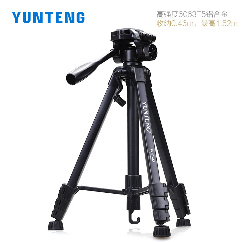 云腾668便携三脚架手机直播支架适合佳能尼康索尼单反相机三角架|ruв категории Цифровые аксессуары, зеркальные/один электрический фотокамера аксессуары, штатив/держатель, штатив - от Buy2taobao.com для оказания профессиональной услуги покупки агента Taobao
