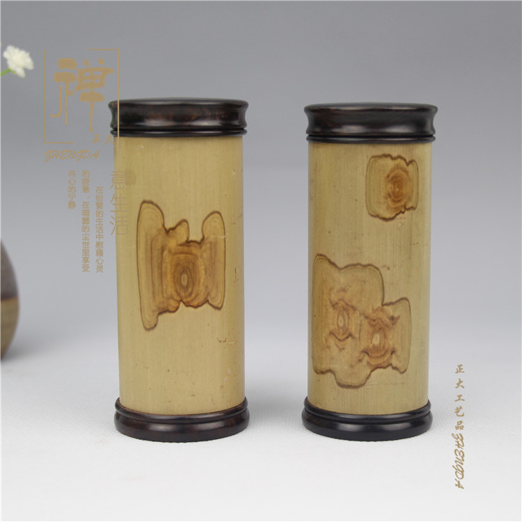 茶具配件 天然蝴蝶竹鑲黑檀大號螺口茶葉罐 便攜式茶葉桶廠家直銷在類目 餐飲具, 茶具, 茶道/零配中 - 來自Buy2taobao.com提供專業的淘寶代購服務
