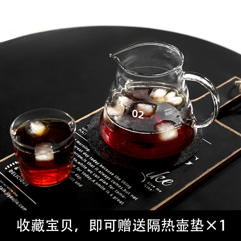 加厚 耐热玻璃分享咖啡壶冰滴滤V60云朵可爱壶简易手冲挂耳小杯。在类目 餐饮具, 咖啡器具, 咖啡壶中 - 来自Buy2taobao.com提供专业的淘宝代购服务