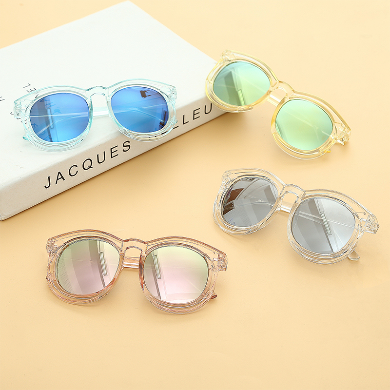 新款儿童偏光太阳镜男女童圆框防紫外线可爱宝宝墨镜眼镜遮阳镜潮在类目 童装/婴儿装/亲子装, 儿童配饰, 太阳镜中 - 来自Buy2taobao.com提供专业的淘宝代购服务