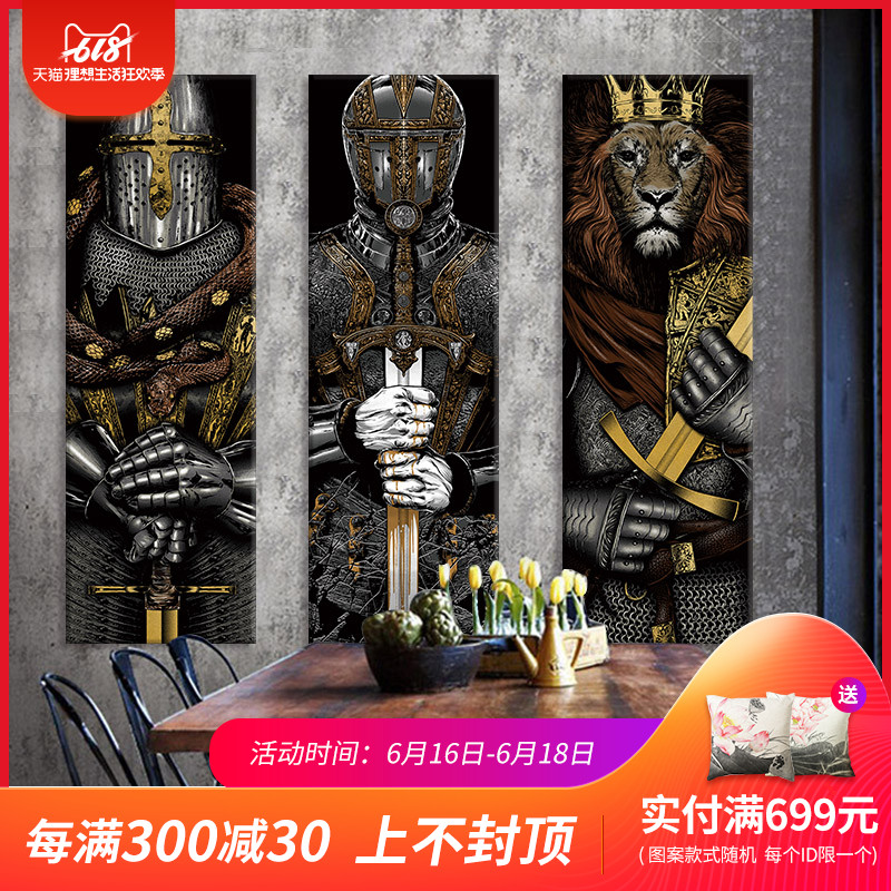 Baxter good knight Return Industry loft Decorative painting a living room Restaurant sofa Background wall Hanging picture muralin the Home accessories , Decorative painting , Modern decorative painting category - from Buy2taobao.com to provide professional Taobao agent buy service