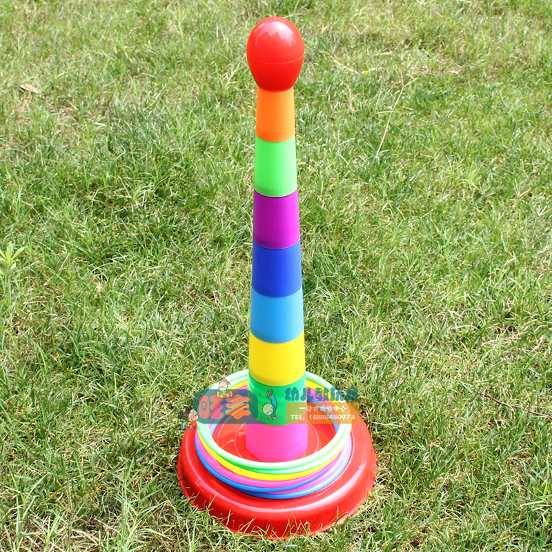 Early education children attention Focus Emotionality train Ferrule Plastic colour Colorful Ferrule throw Rings gamein the Toy/Childs/Puzzle/Building block/Model , Outdoor sports/Leisure/Traditional toys , Throwing rings category - from Buy2taobao.com to provide professional Taobao agent buy service