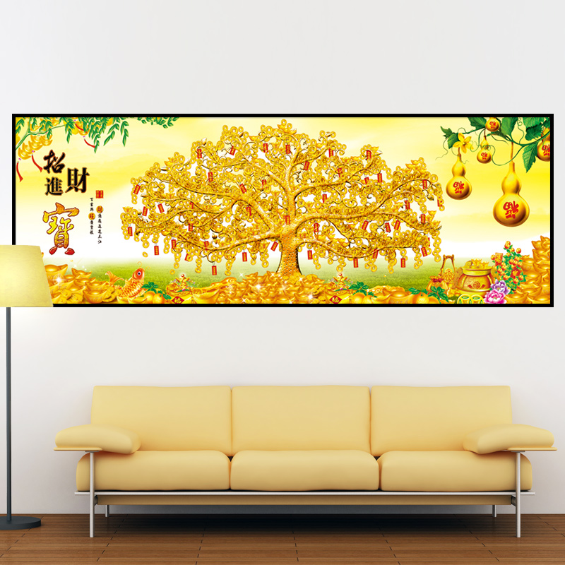 clear colour Cross stitch Drawing paper Source Files Fortune Ready source of money 680 258in the Antique/Youbi/Crafts/Collection , Handicraft/Folk custom , Cross Stitch category - from Buy2taobao.com to provide professional Taobao agent buy service