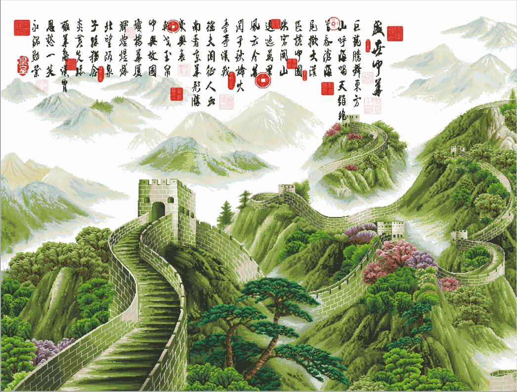 超清晰彩色十字繡重繪圖紙/源文件盛世中華第壹卷在類目 古董/郵幣/字畫/收藏, 手工藝/民俗, 十字繡中 - 來自Buy2taobao.com提供專業的淘寶代購服務