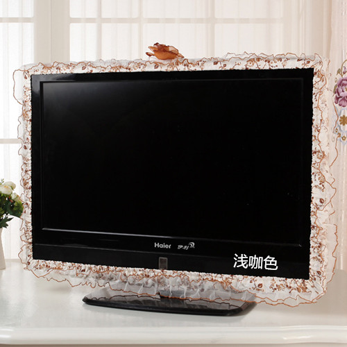 Lace LCD TV 55 Hanging type 58 dust cover TV cover 63 TV Border Cover TV Decoration Circlein the Home Fabric , Dust protection cover , TV cover category - from Buy2taobao.com to provide professional Taobao agent buy service