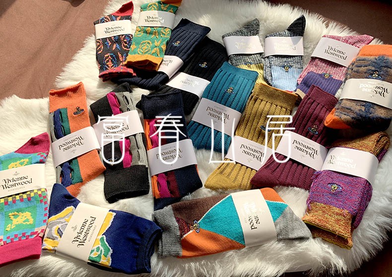 (goods in stock)Special Japanese Vivienne Westwood Cotton socks wool Socks Setin the Lingerie/Men's underwear/Tracksuit , Sock/Bottoming socks/Stockings/Legs socks category - from Buy2taobao.com to provide professional Taobao agent buy service