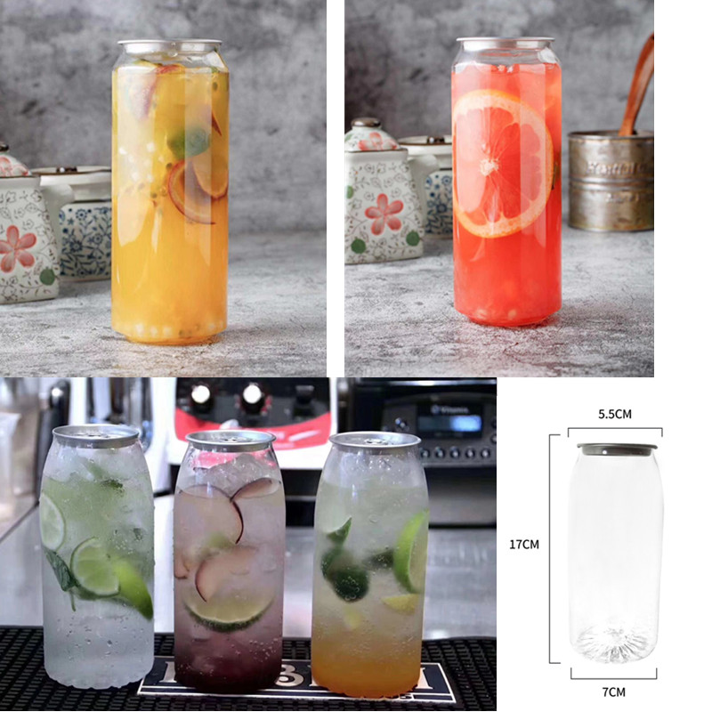 Plastic Cans Thickened type PET Clear plastic cups Tea shop Plastic bottles Jar disposable drinkin the Tableware , Cup/Cups/Kettle , Readily Cup category - from Buy2taobao.com to provide professional Taobao agent buy service