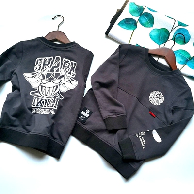 超值男童卫衣韩版春装2019新款儿童T恤中小大童装纯棉卡通上衣潮