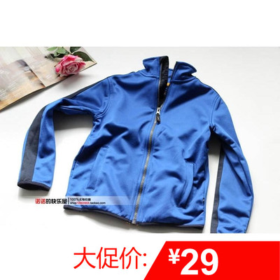 清仓~童装2018春秋款男童运动外套儿童春秋薄绒开衫中大童韩版潮