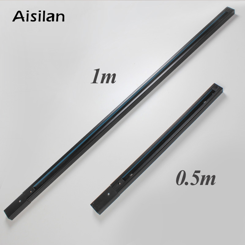 Ai Silan LED Track lighting thickening track Ceiling Background wall track Ming Zhuang Spotlight trackin the Decoration main material , Lamps , Lighting Accessories category - from Buy2taobao.com to provide professional Taobao agent buy service